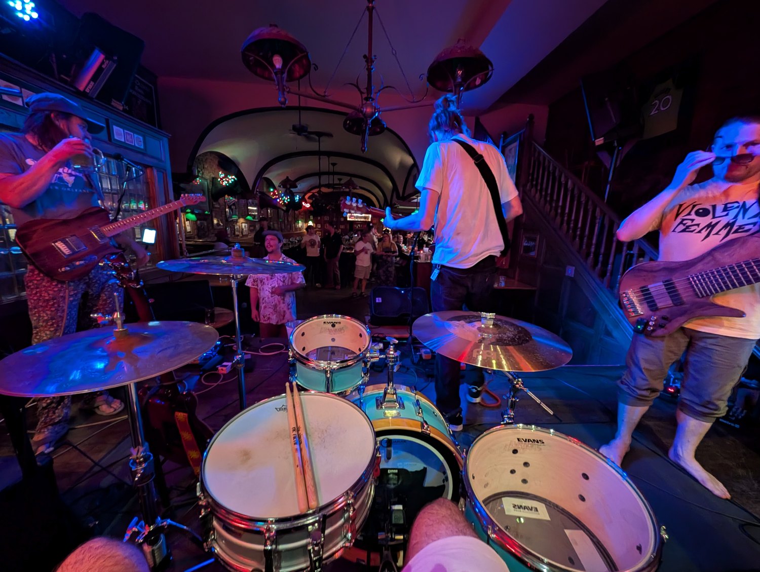 The kit, lit up